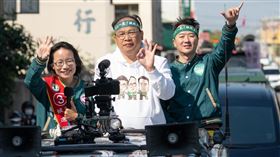 王義川「川流不息、民主前行」車隊第三天上午，來到彰化第三選區，與吳音寧會合。（圖／吳音寧辦公室提供）