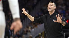 ▲暴龍隊主帥拉賈柯維奇（Darko Rajakovic）。（圖／美聯社／達志影像）