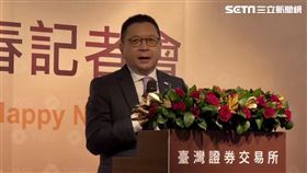 證交所董事長林修銘。（圖／記者王翊綺攝影）