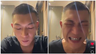 鳳梨痛哭揭馮語婷身份　線上觀看數超驚人