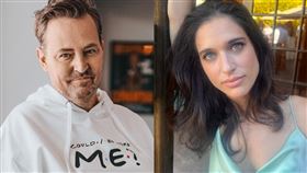 馬修派瑞、莫莉赫維茨。（圖／翻攝自馬修派瑞、莫莉赫維茨IG）