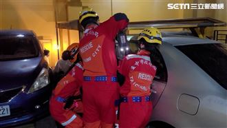 台中女脖子遭機械停車格夾困　送醫不治