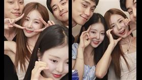 金奎利上傳了與劉恃蘟合照（圖／翻攝自IG）