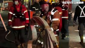 警消到場滅火。（圖／翻攝畫面）