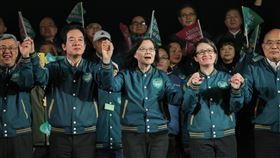 賴清德,蕭美琴,蘇貞昌,陳建仁,蔡英文,凱道（圖／記者楊澍攝影）