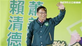 謝佩芬造勢，王義川站台。（圖／記者邱榮吉攝影）