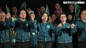 賴清德,蕭美琴,蘇貞昌,陳建仁,蔡英文,凱道（圖／記者楊澍攝影）