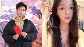 ▲李現，網紅曉雪。（圖／翻攝自微博）