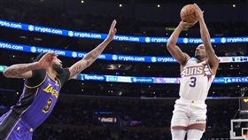 ▲畢爾（Bradley Beal）投進8顆三分球攻下37分，繳出轉戰太陽代表作。（圖／美聯社／達志影像）