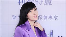 周慧敏來台代言保養品。（圖／業者提供）