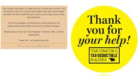 奧地利政府宣布，將注資維也納少年合唱團（Wiener Sängerknaben）80萬歐元，以協助該團脫離嚴重的財務困境。