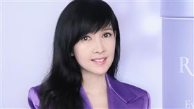 周慧敏來台代言保養品。（圖／業者提供）