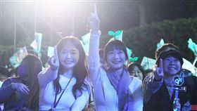 柯文哲凱道造勢。（圖／記者邱榮吉攝影）