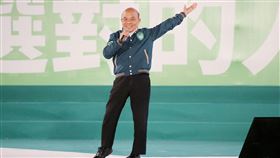 ▲賴清德台灣美德站出來，迎向勝利選前之夜民進黨不分區立委+蘇巧慧+蘇貞昌+陳建仁（圖／記者楊澍攝影）