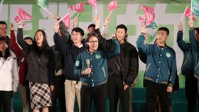 ▲賴清德台灣美德站出來，迎向勝利選前之夜蕭美琴＋支持者（圖／記者楊澍攝影）