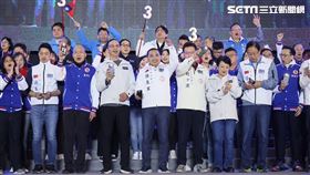 ▲侯友宜、趙少康「贏回中華民國」選前之夜。（圖／記者鄭孟晃攝影）