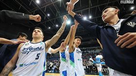 高雄海神在主場以25分大勝臺北戰神。（圖／T1聯盟提供）