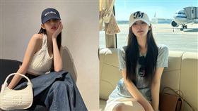 ▲趙露思，IVE張員瑛。（圖／翻攝自微博，IG）