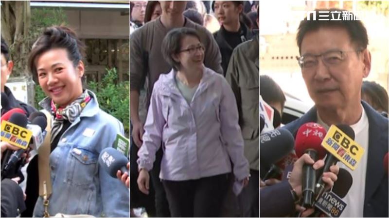 大選決戰日！3位副總統候選人完成投票