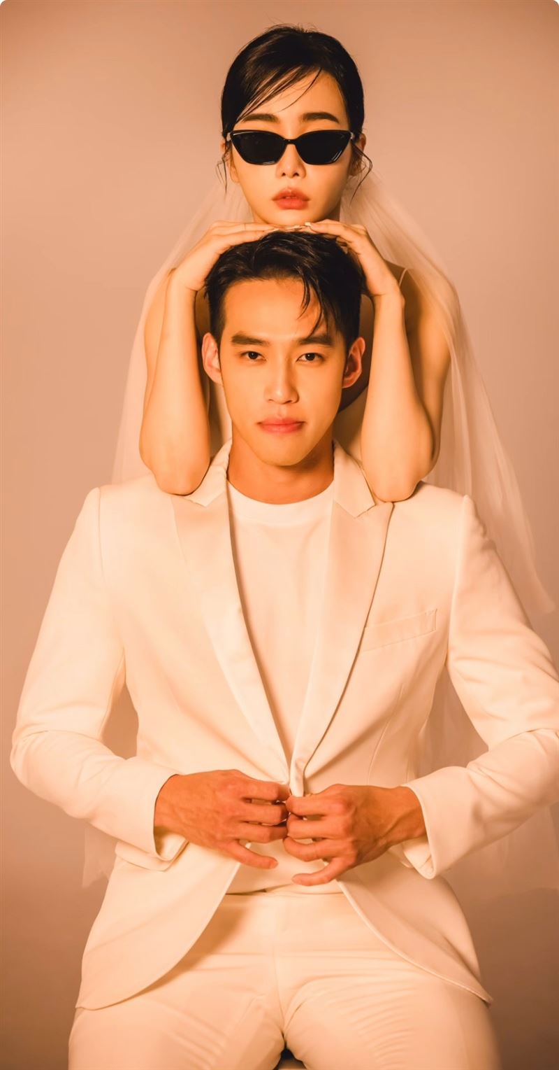 舒子晨（Nikita）於 2023 年 5 月與排球選手許美中結婚。（圖／翻攝自舒子晨IG）