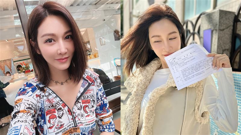 曬投票通知單　曾莞婷：還沒投票的快出門