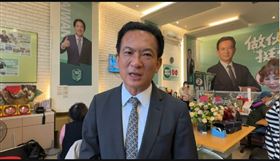 台南市第5選區民進黨籍立委候選人林俊憲自行宣布當選，稍早發表勝選感言。（圖／林俊憲總部提供）