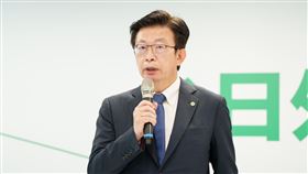 民進黨與自民黨「2+2會談」立委羅致政、郭國文、自民黨外交部會長、參議院自民黨副幹事長堀井巖參議員、國防部會長國場幸之助眾議員。（圖／民進黨提供）