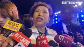 游毓蘭說，開票之後就如外界所預期的，因為非綠的藍白陣營沒辦法整合。