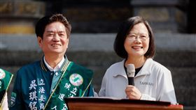 蔡英文輔選吳琪銘、張宏陸（圖／民進黨提供）