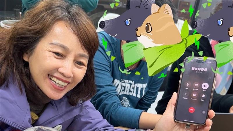 張美慧小輸傅崐萁　選後接到「戰貓」來電
