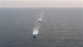 解放軍稱在台周邊軍演。（圖／翻攝自鳳凰網）