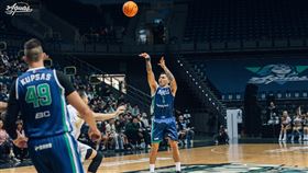 ▲布銳克曼繳出24分、11助攻、10籃板的「大三元」。（圖／高雄全家海神提供）