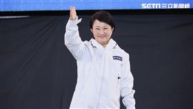 ▲國民黨在板橋第一體育場舉行「贏回中華民國」選前之夜。盧秀燕+蔣萬安（圖／記者鄭孟晃攝影）