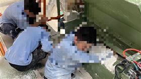 工安意外,澱粉工廠,新營,輾壓