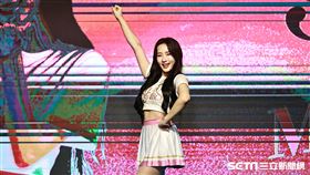 ▲台鋼雄鷹啦啦隊WingStars成軍記者會，再增加一位韓籍外援MINGO。（圖／記者劉彥池攝影）