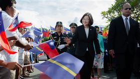 蔡英文、諾魯、博物館(圖/總統府提供)