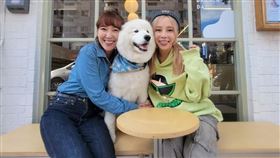 李懿（左）、巫苡萱暢遊花蓮網紅打卡熱點。