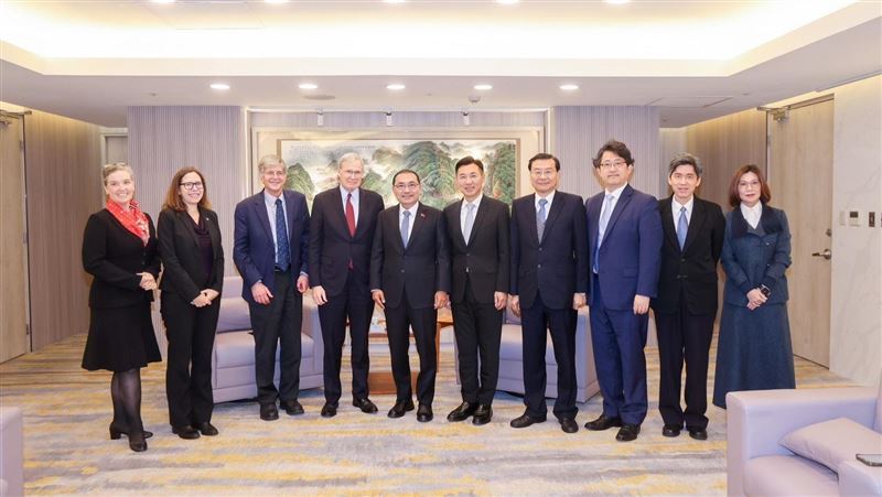 會見美特使團 侯友宜感謝美方「這件事」