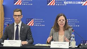 ▲AIT發言人及AIT主席羅森伯格（圖／記者高逸帆攝影）