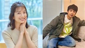 ▲男團KAT-TUN成員中丸雄一，笹崎里菜。（圖／翻攝自X）