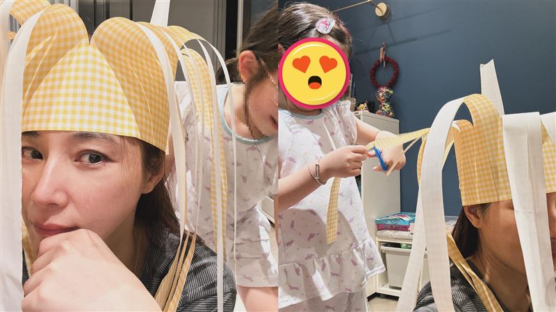 5歲女兒想當髮型師　陳怡蓉扮客人傻眼了