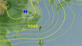 台灣上空出現1條線！鄭明典揭「寒流的訊號」　凍台時間曝光。（圖／翻攝自鄭明典臉書）