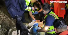 一陣風攪壞浪漫約會！台中男望高寮摔邊坡（圖／翻攝畫面）