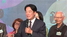 賴清德說，他會讓這個國家變得更乾淨、更光明、更進步。（圖／翻攝畫面）