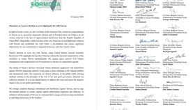 台諾斷交！歐洲「18國聯合聲明」：與台灣人民站在一起▲歐洲地區「福爾摩沙俱樂部」18國發表聯合聲明。（圖／翻攝自The Formosa Club）

