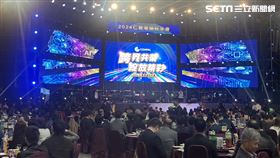 仁寶旺年會今（17）日登場，席開800桌場面歡騰。（圖／記者王翊綺攝影）