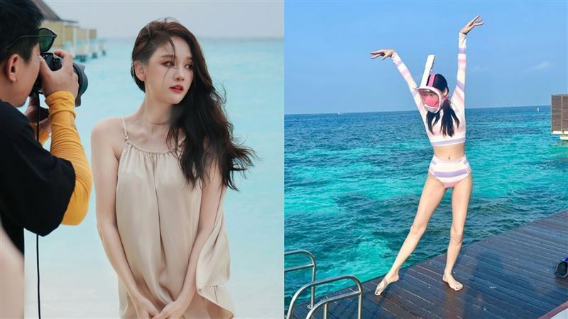 陳喬恩曬泳裝照秀鉛筆腿！身材保養靠4字