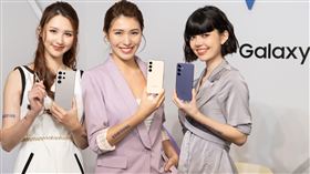 業界首款、整合Galaxy AI智慧應用的Galaxy S24旗艦系列上市。包括Galaxy S24 Ultra、Galaxy S24、Galaxy S24+。（圖／台灣三星提供）