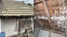 玄玄的家是瓦片屋與木造屋頂的40年老屋。（圖／台灣世界展望會提供）