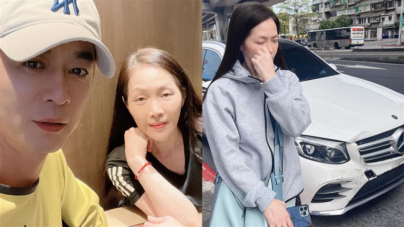 台8林秀玲開賓士被撞　經紀人發聲曝現況
